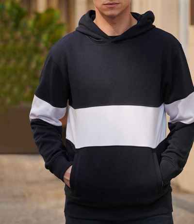 Front Row Heavyweight Panelled Hoodie