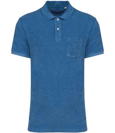 Native Spirit Terry Towel Polo Shirt