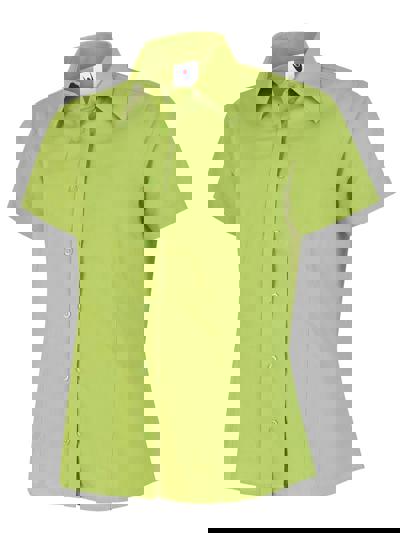 Ladies Poplin Half Sleeve Shirt