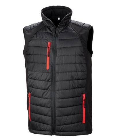 Result Black Compass Softshell Gilet