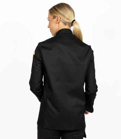 Dennys Long Sleeve Press Stud Chef's Jacket
