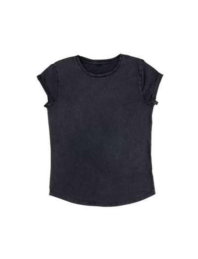 Women's Rolled Sleeve T Shirt