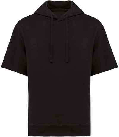 Native Spirit Unisex French Terry Hooded Short Sleeve Sweatshirt