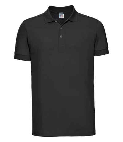 Russell Athletic Stretch Piqué Polo Shirt