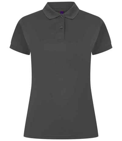 Henbury Ladies Coolplus® Wicking Piqué Polo Shirt