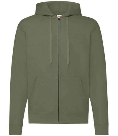 Classic Zip Through Hooded Sweat