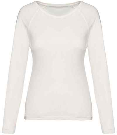 Native Spirit Ladies Raglan Long Sleeve Washed T-Shirt