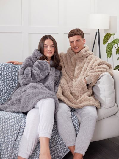 Teddy Bear Fabric Hoodie