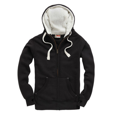 Fleece Lined Zip Hoodie
