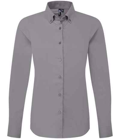 Premier Ladies Supreme Long Sleeve Oxford Shirt