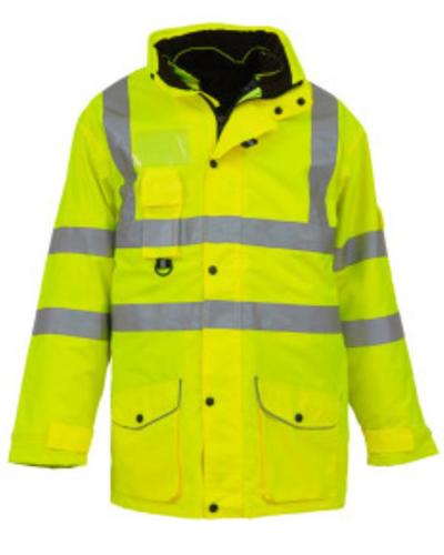 Yoko Hi Vis Multi Function 7 In 1 Jacket