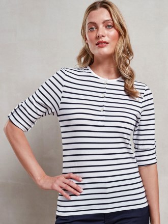 Ladies Long John Roll Sleeve