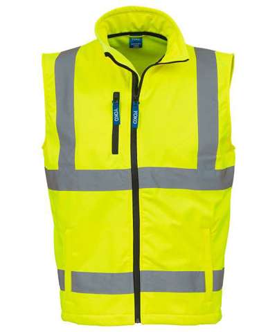 Yoko Hi Vis Soft Shell Gilet