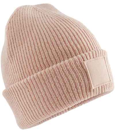 Beechfield Kids Deep Cuffed Tonal Patch Beanie