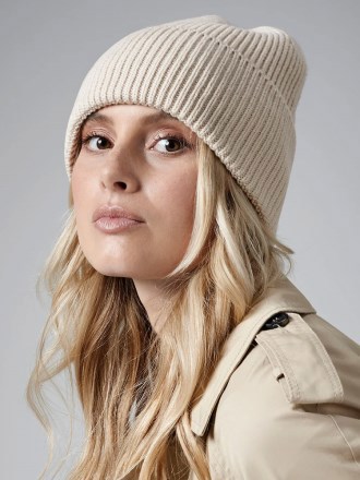 Recycled Oversized Cuffed Beanie