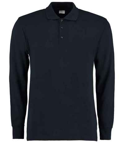 Kustom Kit Long Sleeve Poly/Cotton Piqué Polo Shirt