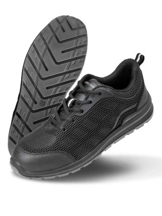 Result Work Guard All Black SRA SB Safety Trainers