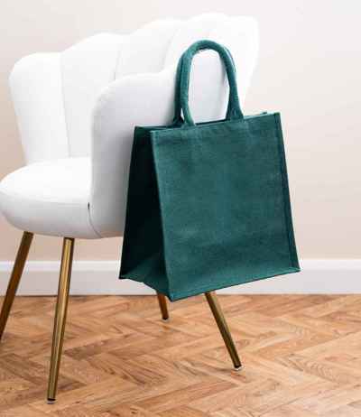 Brand Lab Natural Jute Tote Bag