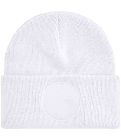 Circular patch printers beanie