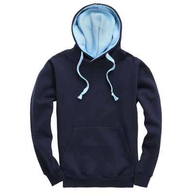 Contrast Hoodie