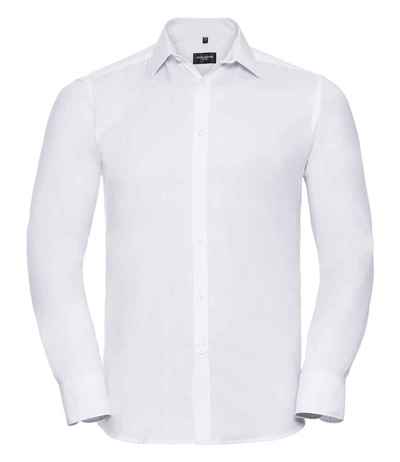 Russell Athletic Collection Long Sleeve Herringbone Shirt