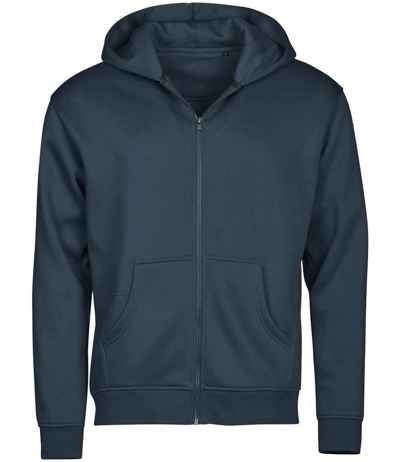 Tee Jays Unlabeled Hooded Full Zip Sweatshirt