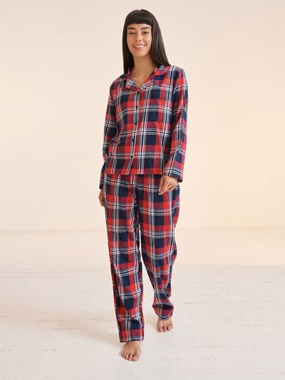 Womens Tartan Lounge Set