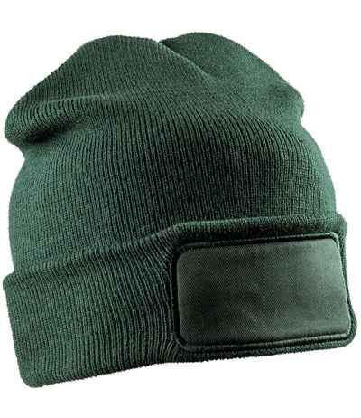 Result Recycled Double Knit Printers Beanie