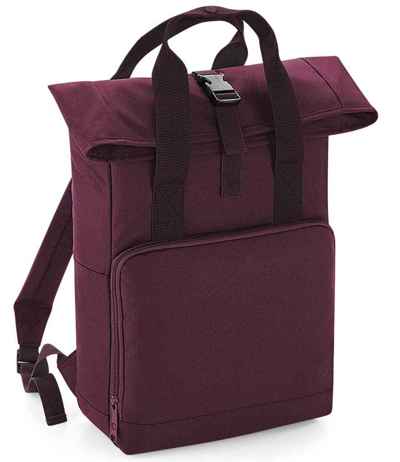 BagBase Recycled Twin Handle Roll-Top Backpack