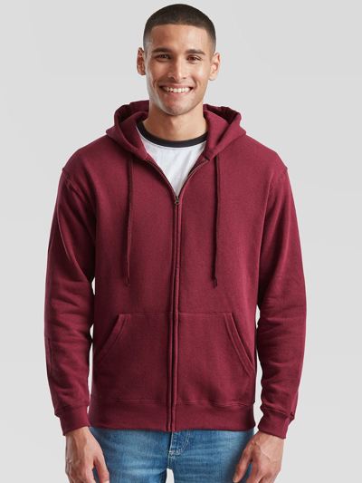 Classic Zip Through Hooded Sweat