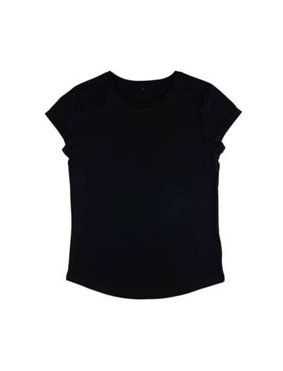 Women's Rolled Sleeve T Shirt