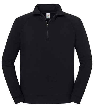 Fruit of the Loom Iconic Premium Zip Neck Sweatshirt
