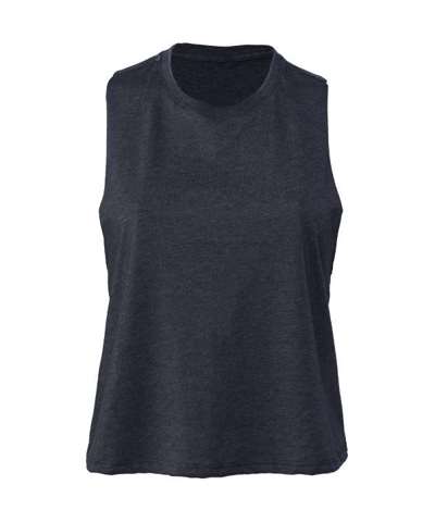 Bella Ladies Racer Back Cropped Tank Top