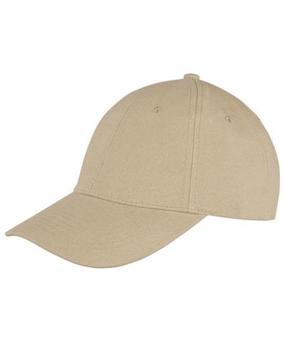 6 Panel Brushed Cotton Low Profile Cap