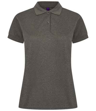 Henbury Ladies Coolplus® Wicking Piqué Polo Shirt