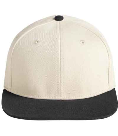 Beechfield Contrast Flat Peak 6 Panel Cap