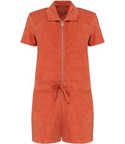 Native Spirit Ladies Terry Towel Short Overall