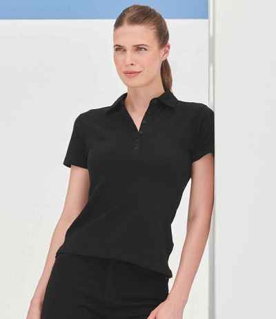 SF Clothing Ladies Stretch Piqué Polo Shirt