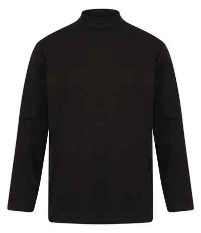 Henbury Long Sleeve Roll Neck Top