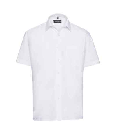 Russell Athletic Collection Short Sleeve Easy Care Poplin Shirt