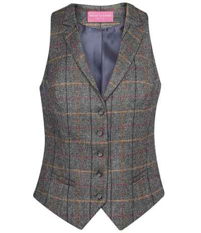 Brook Taverner Ladies Nashville Tweed Waistcoat