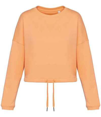 Native Spirit Ladies Oversized Cropped Sweatshirt