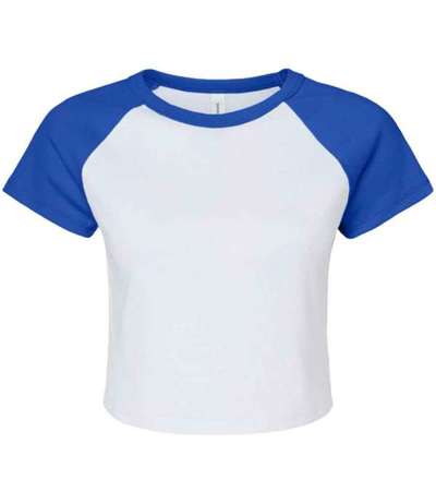 Ladies Micro Rib Raglan T shirt