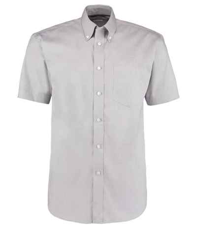 Kustom Kit Premium Short Sleeve Classic Fit Oxford Shirt