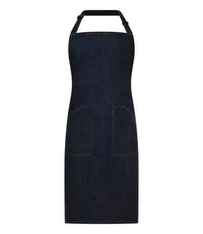 Brand Lab Denim Adjustable Bib Pocket Apron