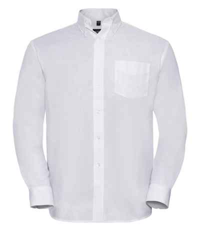 Russell Athletic Collection Long Sleeve Easy Care Oxford Shirt