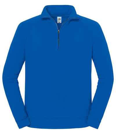 Fruit of the Loom Iconic Premium Zip Neck Sweatshirt