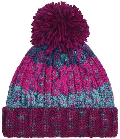 Beechfield Corkscrew Pom Pom Beanie