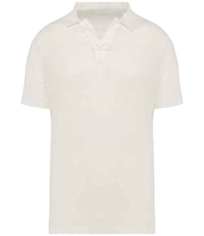 Spasso Linen Polo Shirt