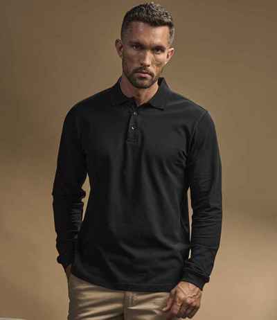 Tee Jays Luxury Stretch Long Sleeve Polo Shirt